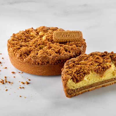 Biscoff Cake crumble