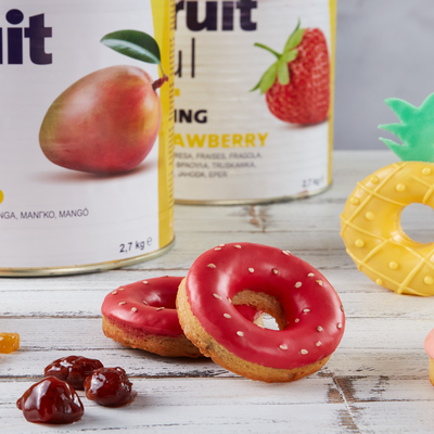 Donuts Cake con Fruitful Filling