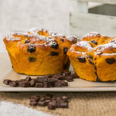 ZuccaParty Rosa con cubetti di cioccolato