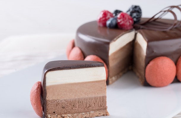 Delicake Mousse 3 cioccolati