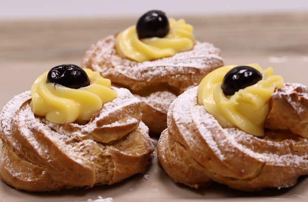 Original zeppole al forno